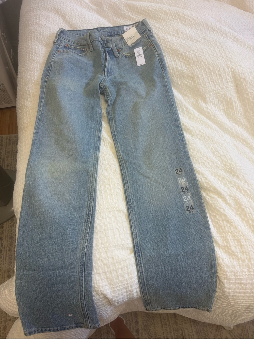 GAP Light Blue Straight Leg Women's Jeans